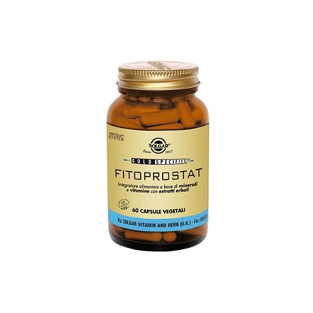 Solgar It. Multinutrient Fitoprostat 60 Capsule Vegetali