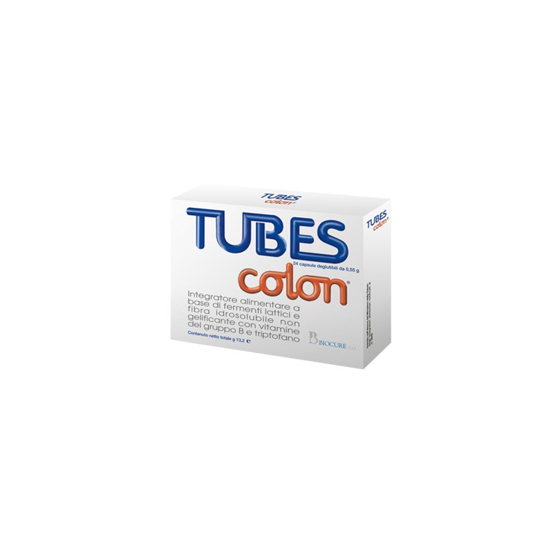 Biocure Tubes Colon 24 Capsule