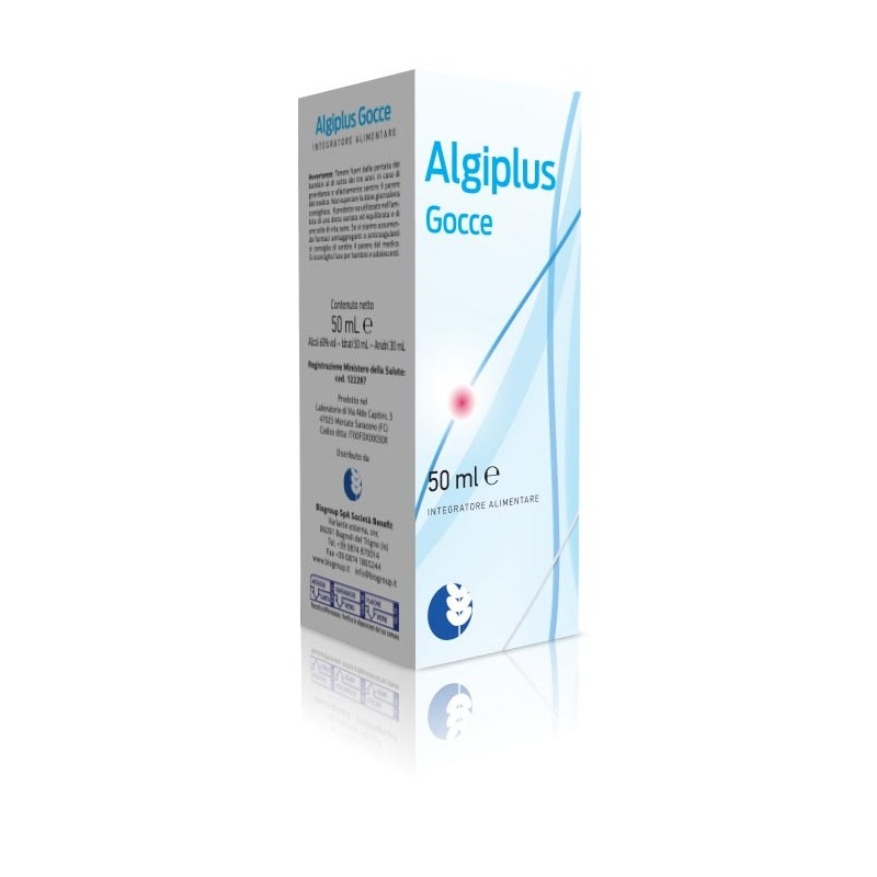 Biogroup Societa' Benefit Algiplus Idroalcolica 50 Ml Flacone