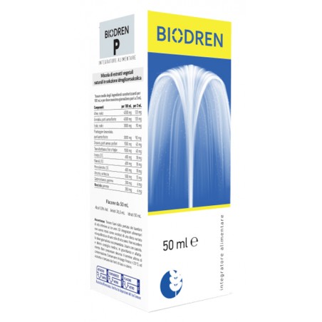 Biogroup Societa' Benefit Biodren P Soluzione Idroalcolica 50 Ml