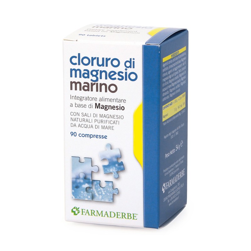 Farmaderbe Cloruro Di Magnesio Marino 90 Compresse