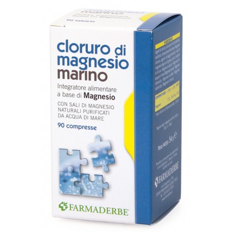 Farmaderbe Cloruro Di Magnesio Marino 90 Compresse