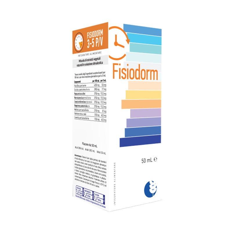 Biogroup Societa' Benefit Fisiodorm 3-5 P/v Soluzione Idroalcolica 50 Ml