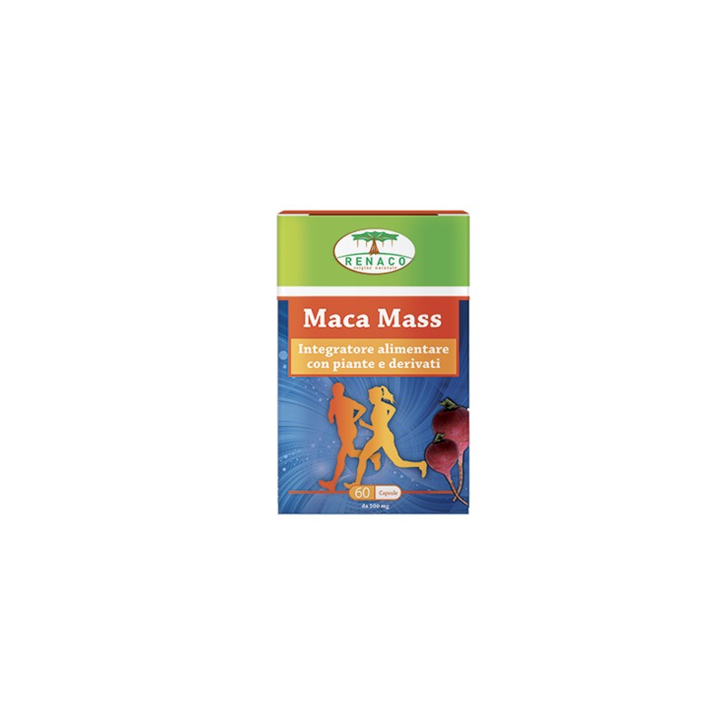 Renaco Italia R. I. Group Maca Mass 60 Capsule