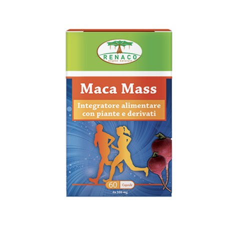 Renaco Italia R. I. Group Maca Mass 60 Capsule