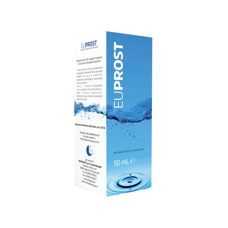 Biogroup Societa' Benefit Euprost Soluzione Idroalcolica 50 Ml