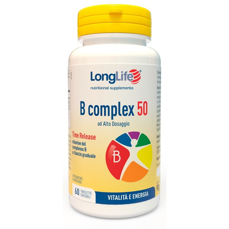 Longlife B Complex 50 T/r 60 Tavolette