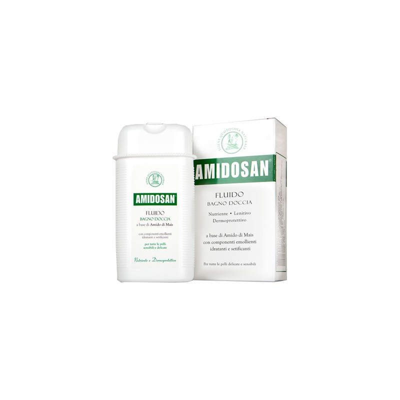 Farmacon Di Billi & C. Amidosan Fluido Bagno Doccia Nutriente Lenitivo Rinfrescante 300 Ml