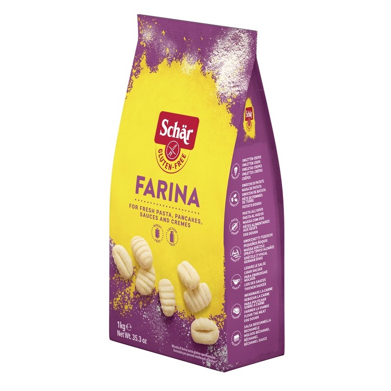 Dr. Schar Schar Farina Per Pasta Fresca Pancakes Salse E Creme 1 Kg