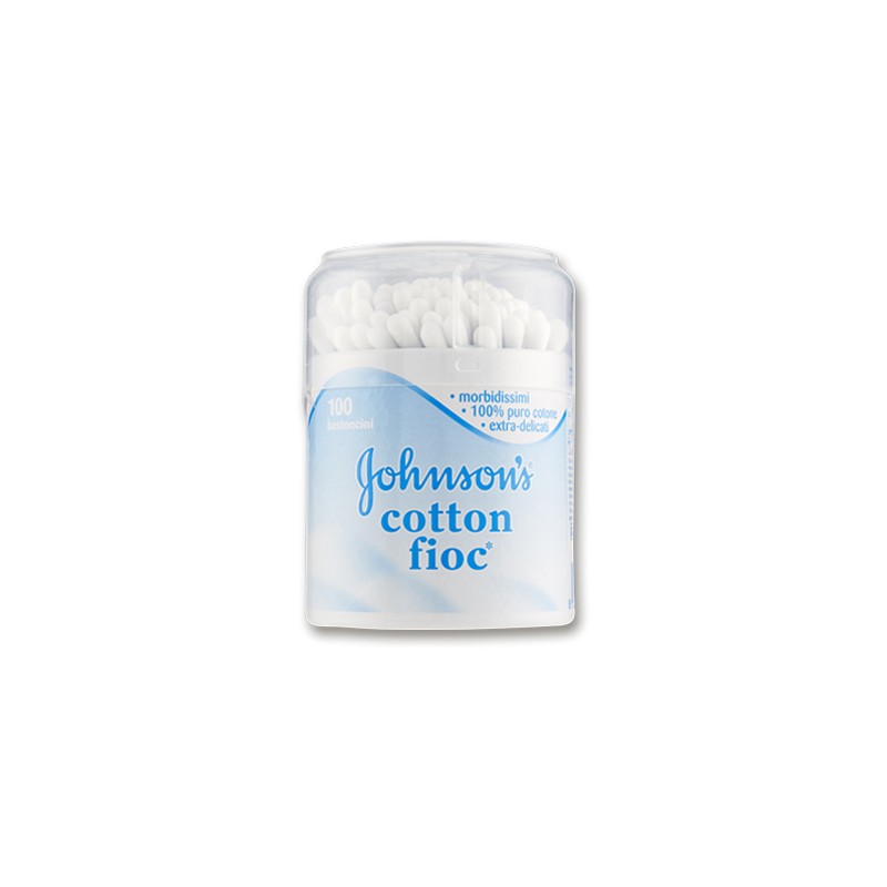 Johnson & Johnson Johnsons Baby Cotton Fioc 100 Pezzi