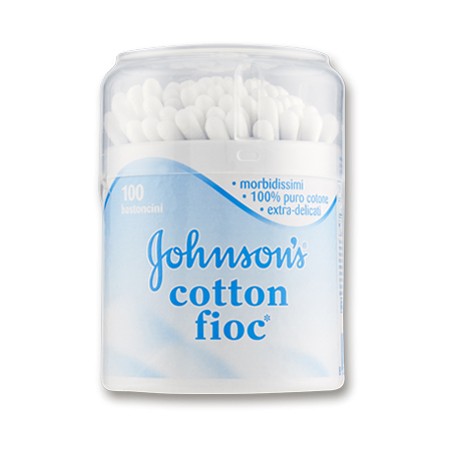 Johnson & Johnson Johnsons Baby Cotton Fioc 100 Pezzi