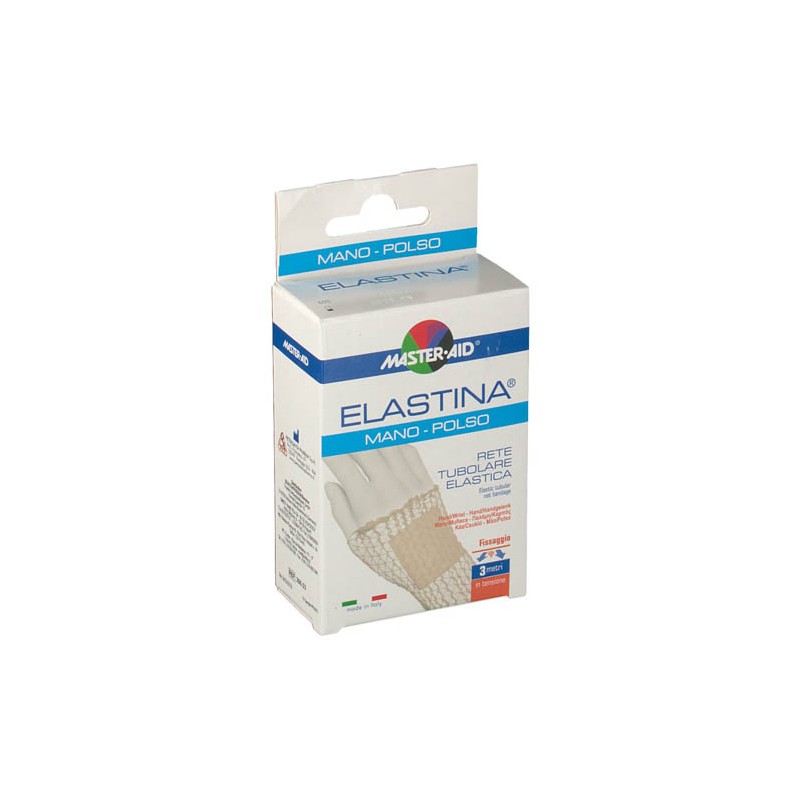 Pietrasanta Pharma Rete Tubolare Elastica Ipoallergenica Master-aid Elastina Mano/polso 3 Mt In Tensione Calibro 3 Cm