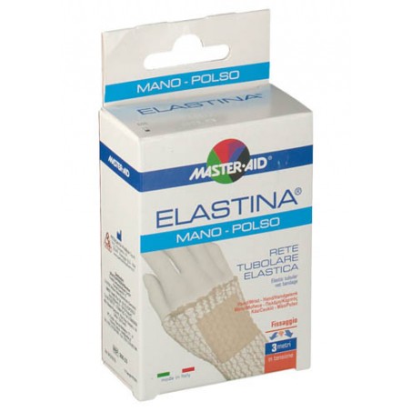 Pietrasanta Pharma Rete Tubolare Elastica Ipoallergenica Master-aid Elastina Mano/polso 3 Mt In Tensione Calibro 3 Cm