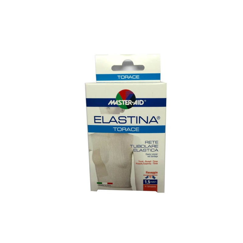 Pietrasanta Pharma Rete Tubolare Elastica Ipoallergenica Master-aid Elastina Torace 5 Mt In Tensione Calibro 8 Cm