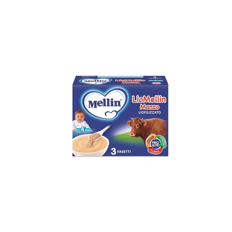 Danone Liomellin Manzo Liofilizzato 10 G 3 Pezzi