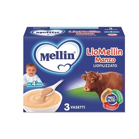 Danone Liomellin Manzo Liofilizzato 10 G 3 Pezzi