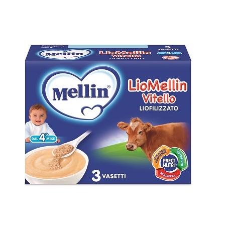 Danone Liomellin Vitello Liofilizzato 10 G 3 Pezzi