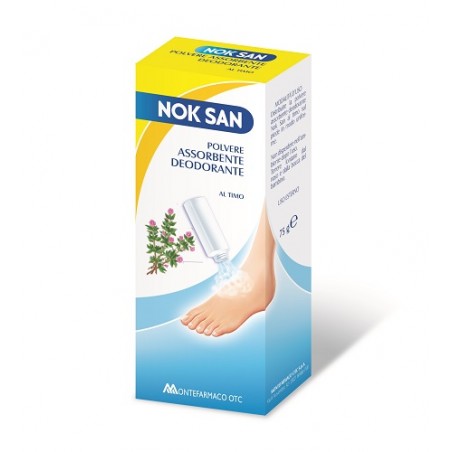 Montefarmaco Otc Nok San Polvere Assorbente Deodorante 75 G