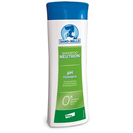 Elanco Italia Sano E Bello Shampoo Ph Fisiologico Neutro Flacone 250 Ml