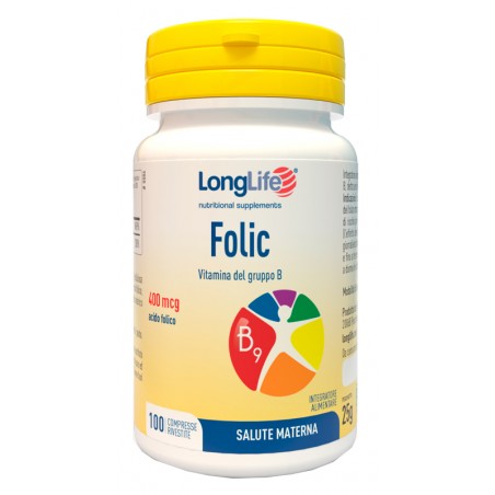 Longlife Folic 400 Mcg 100 Compresse