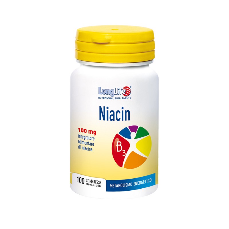 Longlife Niacin 100 Mg 100 Compresse