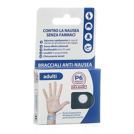 Consulteam Bracciale Anti Nausea Per Adulti P6 Nausea Control 2 Pezzi