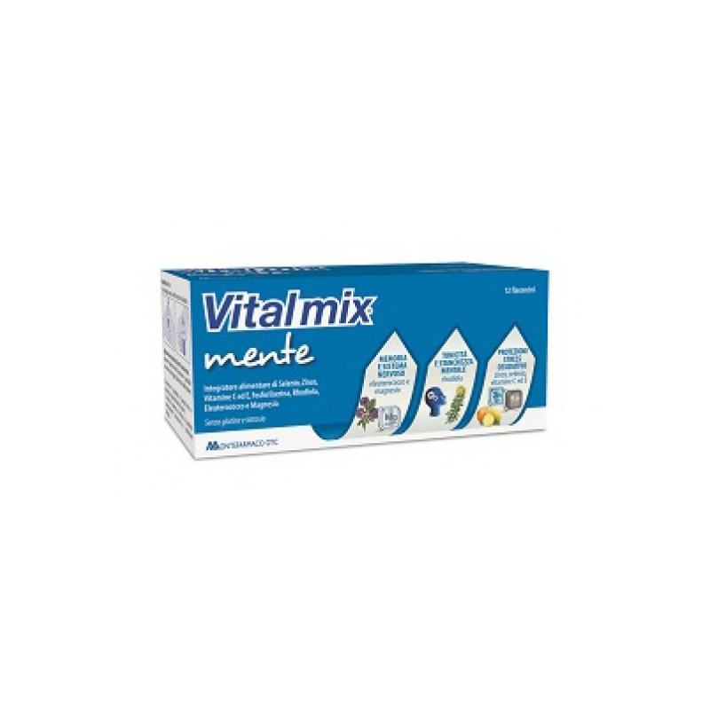 Montefarmaco Otc Vitalmix Mente 12 Flaconcini Da 12 Ml