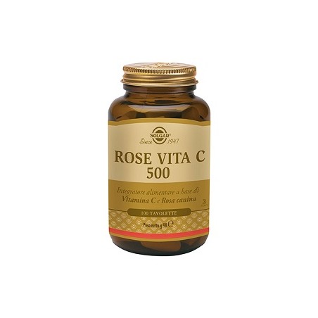 Solgar It. Multinutrient Rose Vita C 500 100 Tavolette