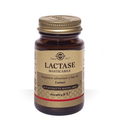 Solgar It. Multinutrient Lactase Masticabile 30 Tavolette