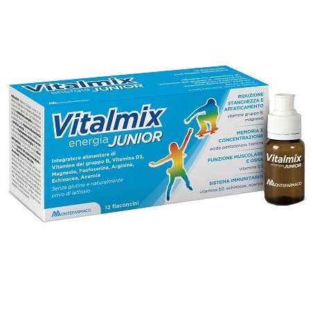 Montefarmaco Otc Vitalmix Junior 12 Flaconcini Da 12 Ml