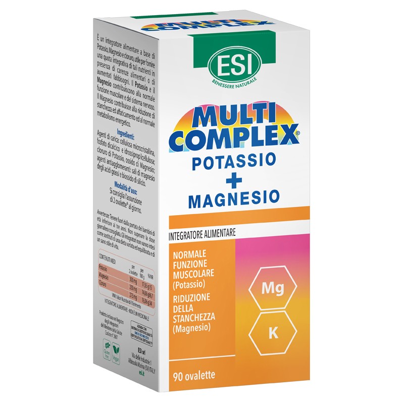 Esi Multicomplex Potassio Mg 90 Ovalette