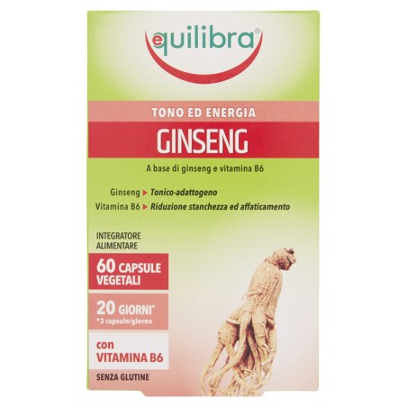 Equilibra Ginseng 60 Perle 19,2 G