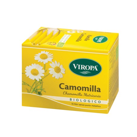 Viropa Import Viropa Camomilla Bio 15 Bustine