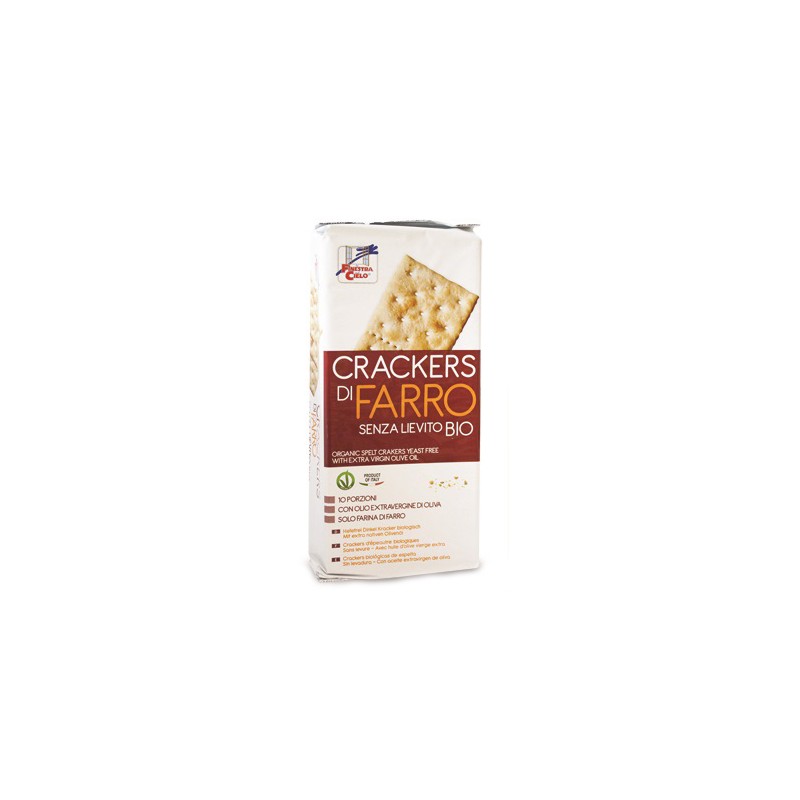 Biotobio Fsc Crackers Di Farro Senza Lievito Con Olio Extravergine Di Oliva Bio 280 G