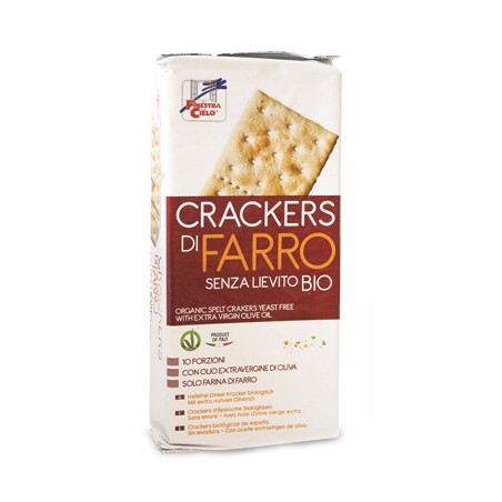 Biotobio Fsc Crackers Di Farro Senza Lievito Con Olio Extravergine Di Oliva Bio 280 G