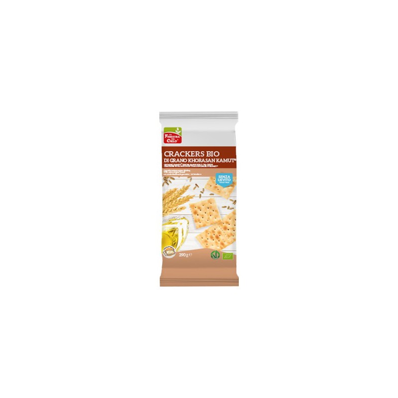 Biotobio Fsc Crackers Di Kamut Senza Lievito Bio Vegan Con Olio Extravergine Di Oliva 290 G