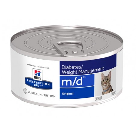 Hill's Pet Nutrition Prescription Diet Feline Diabetes Care M/d 156 G