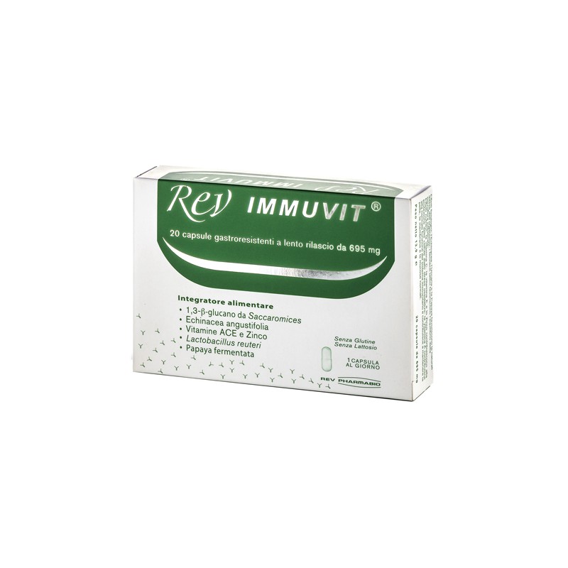 Rev Pharmabio Rev Immuvit 20 Capsule