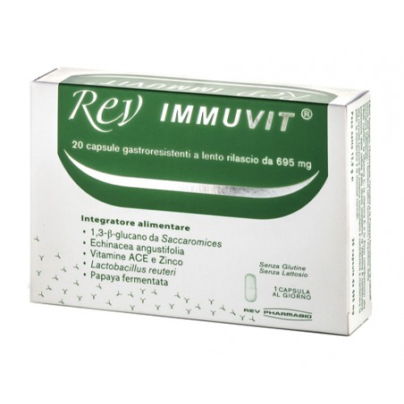 Rev Pharmabio Rev Immuvit 20 Capsule