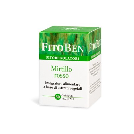 Fitoben Mirtillo Rosso 50 Capsule