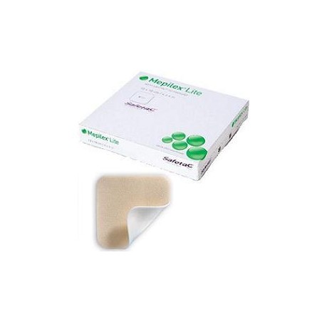 Molnlycke Health Care Mepilex Lite Medicazione In Schiuma Di Poliuretano 10x10 Cm 5 Pezzi