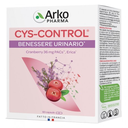 Arkofarm Cys Control 60 Capsule