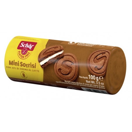 Dr. Schar Schar Mini Sorrisi Con Crema Al Latte 100 G