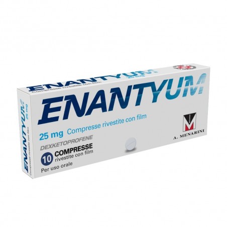 Enantyum 25 Mg 10 Compresse Rivestite trattamento sintomatico dei stati dolorosi