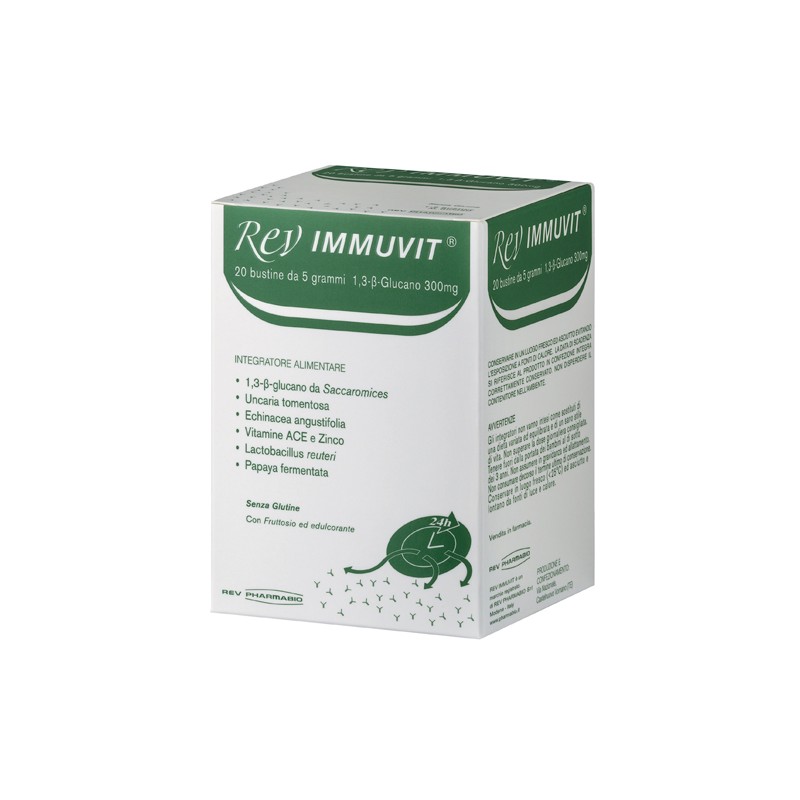 Rev Pharmabio Rev Immuvit 20 Bustine