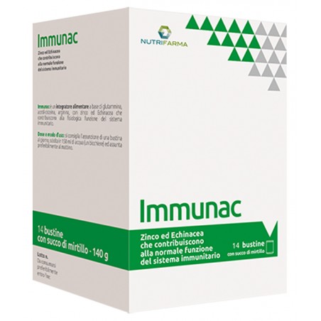 Aqua Viva Immunac 14 Bustine 10 G Con Succo Di Mirtillo