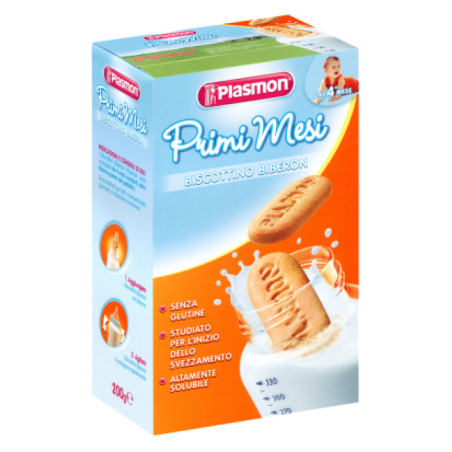 Plasmon Biscotto Biberon Senza Glutine 200 G 1 Pezzo