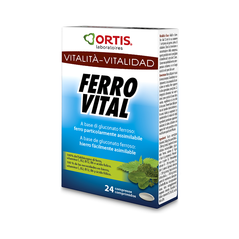 Ortis Laboratoires Pgmbh Ferro Vital Plus 24 Compresse