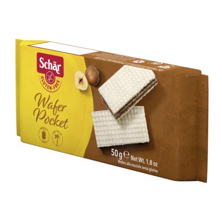 Dr. Schar Schar Wafer Pocket Alla Nocciola 50 G