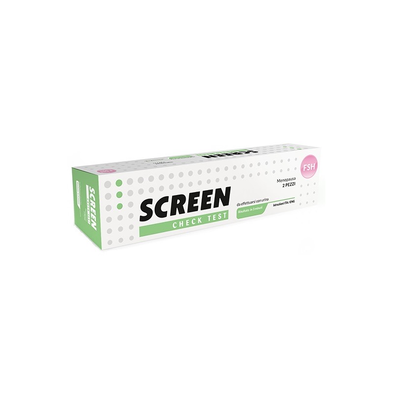 Screen Pharma S Test Rapido Fsh/menopausa Screen Urina 2 Pezzi